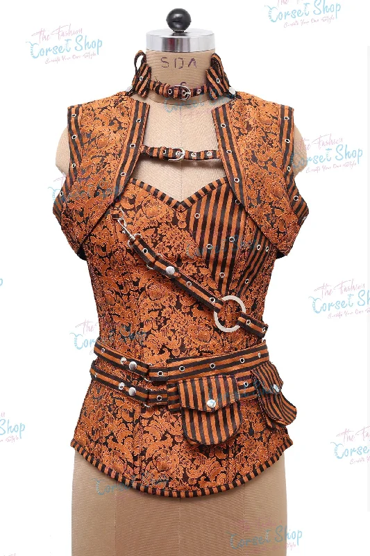 Leather bustiers for a bold and edgy lookBarth Custom Made Corset