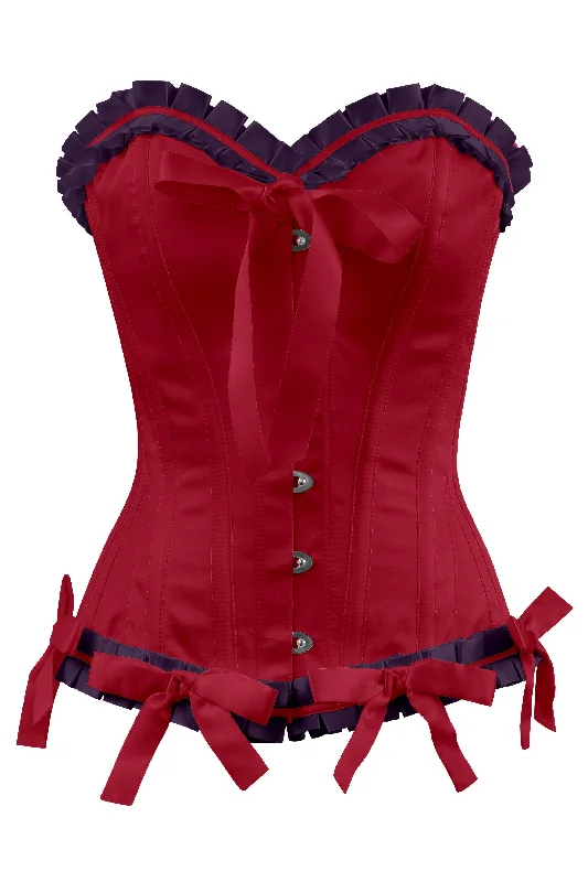 Velvet bustiers for a soft and plush feelGauff Custom Made Corset