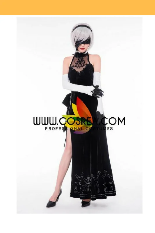 Superhero Themed Cosplay Lingerie for WomenNieR Automata 2B Evening Dress Cosplay Costume