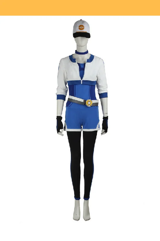 Plus Size Women's Cosplay LingeriePokemon Trainer Blue Cosplay Costume