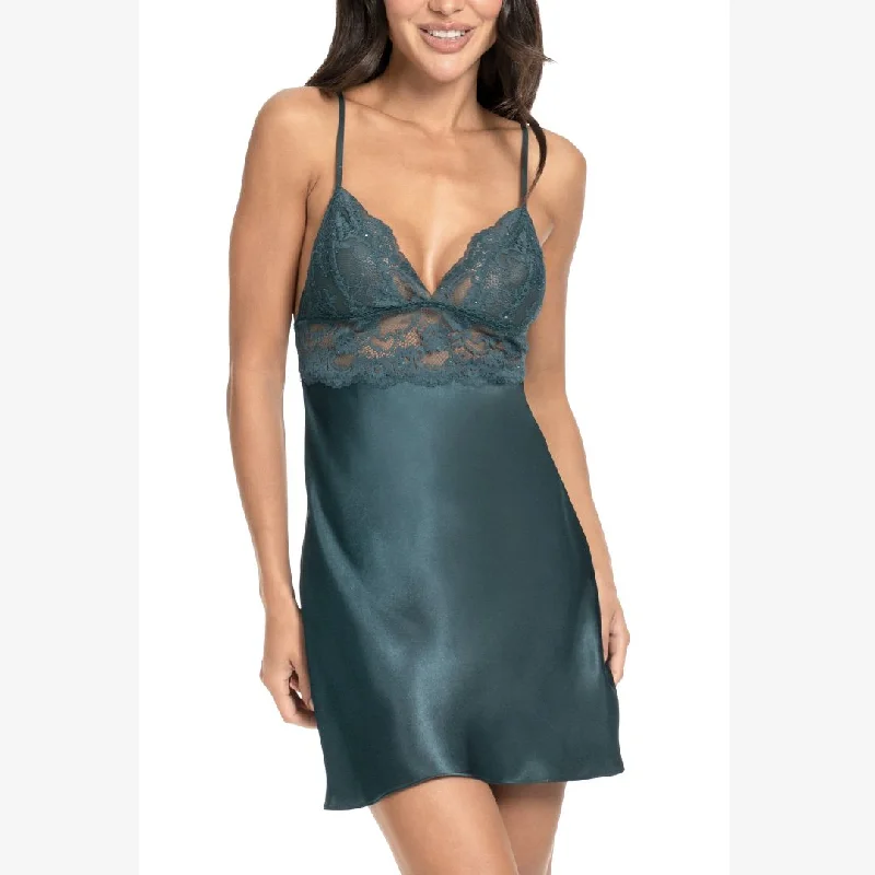 body - con women lounge dress for a more fitted lookJonquil Rory Chemise in Pine ROY010