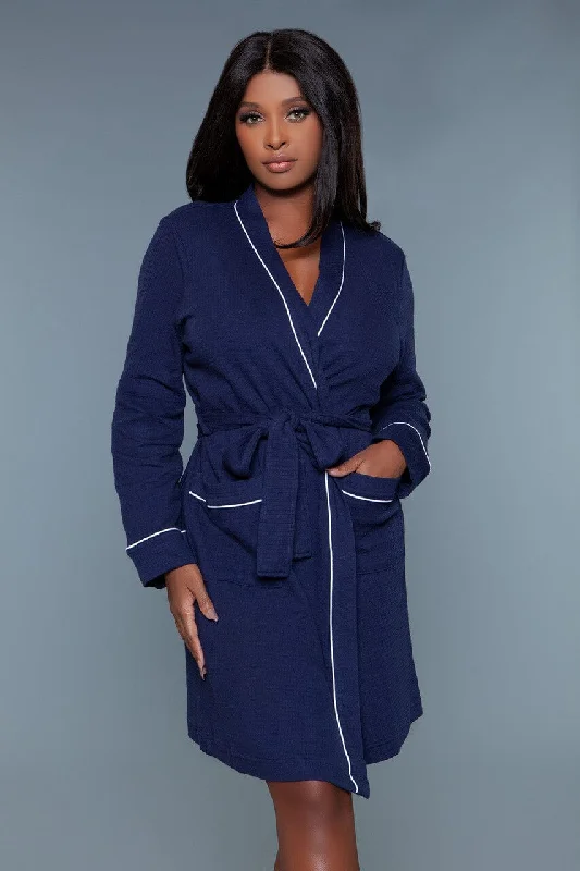 women robes for a beach vacation as cover - upsWaffle Full Length Bathrobe