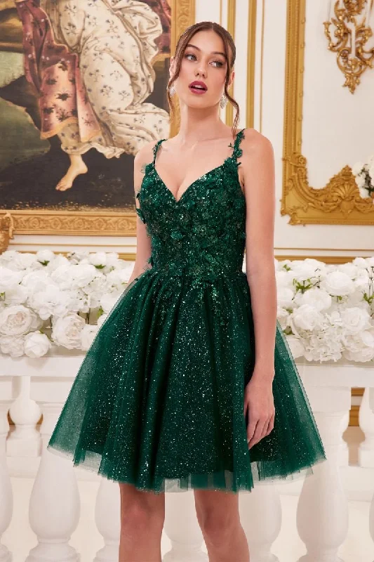 Sexy prom dresses for a memorable nightCinderella Divine 9245 Emerald S Sale