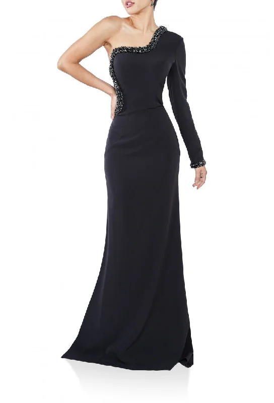 Sexy dresses with cut - outs on the sideTerani Couture 242E3134 Long Formal Fitted Evening Dress