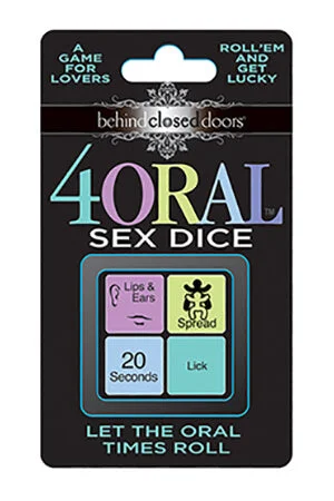 Women's Lingerie with Soft Cup BrasBehind Closed Doors 4 Oral Sex Dice