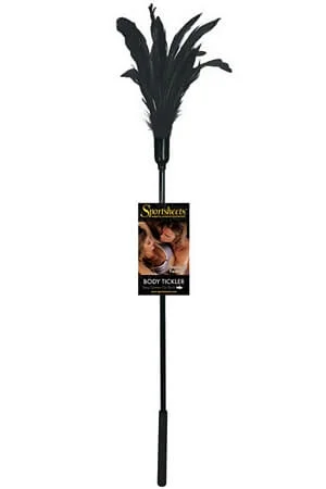 Sexy Lingerie for Women with StockingsBlack Starburst Body Tickler