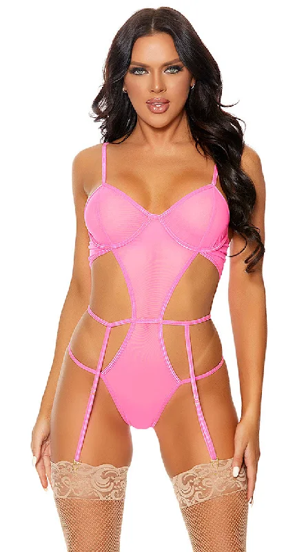 Sensual Lingerie for Women's Night OutBright On Time Teddy