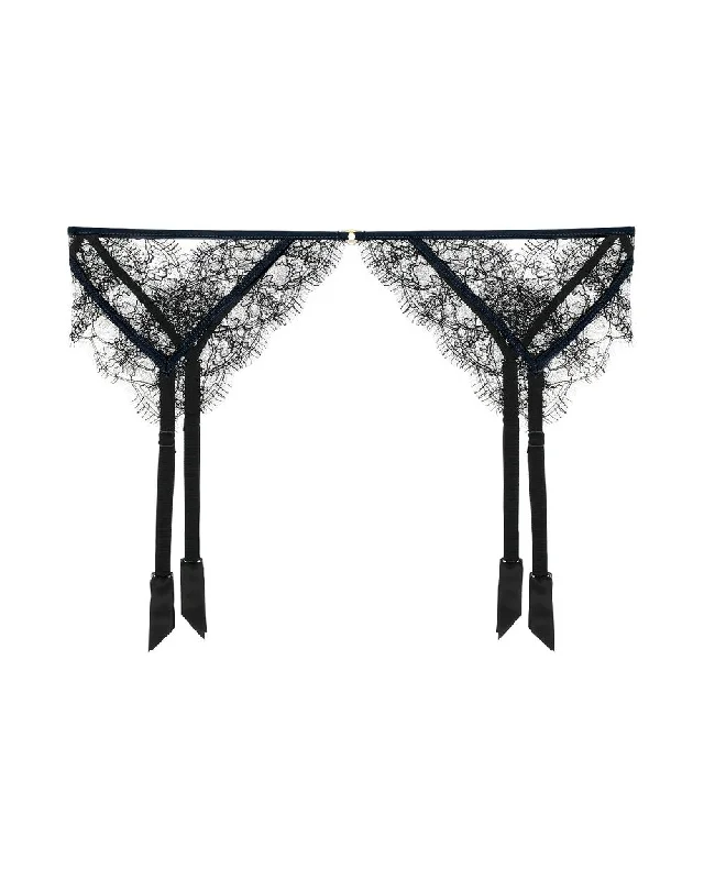 Women's Valentine's Day LingerieLace Inset Garter Belt