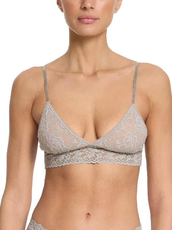 Women's bras with a slimming effectSignature Lace Padded Triangle Bralette Sleep In Grey