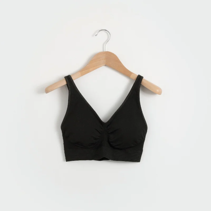 Women's unpadded bras for a natural lookOne Bra Black