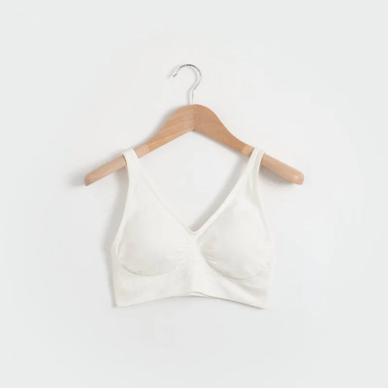 Women's full - cup bras for maximum coverageOne Bra White