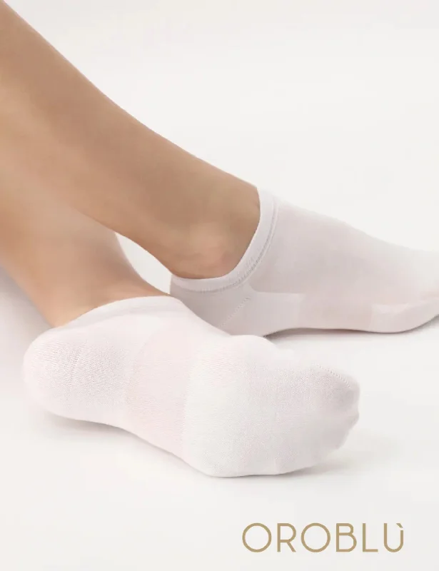 Oroblu Sneaker Perfect Comfort Socks White VOBC67422