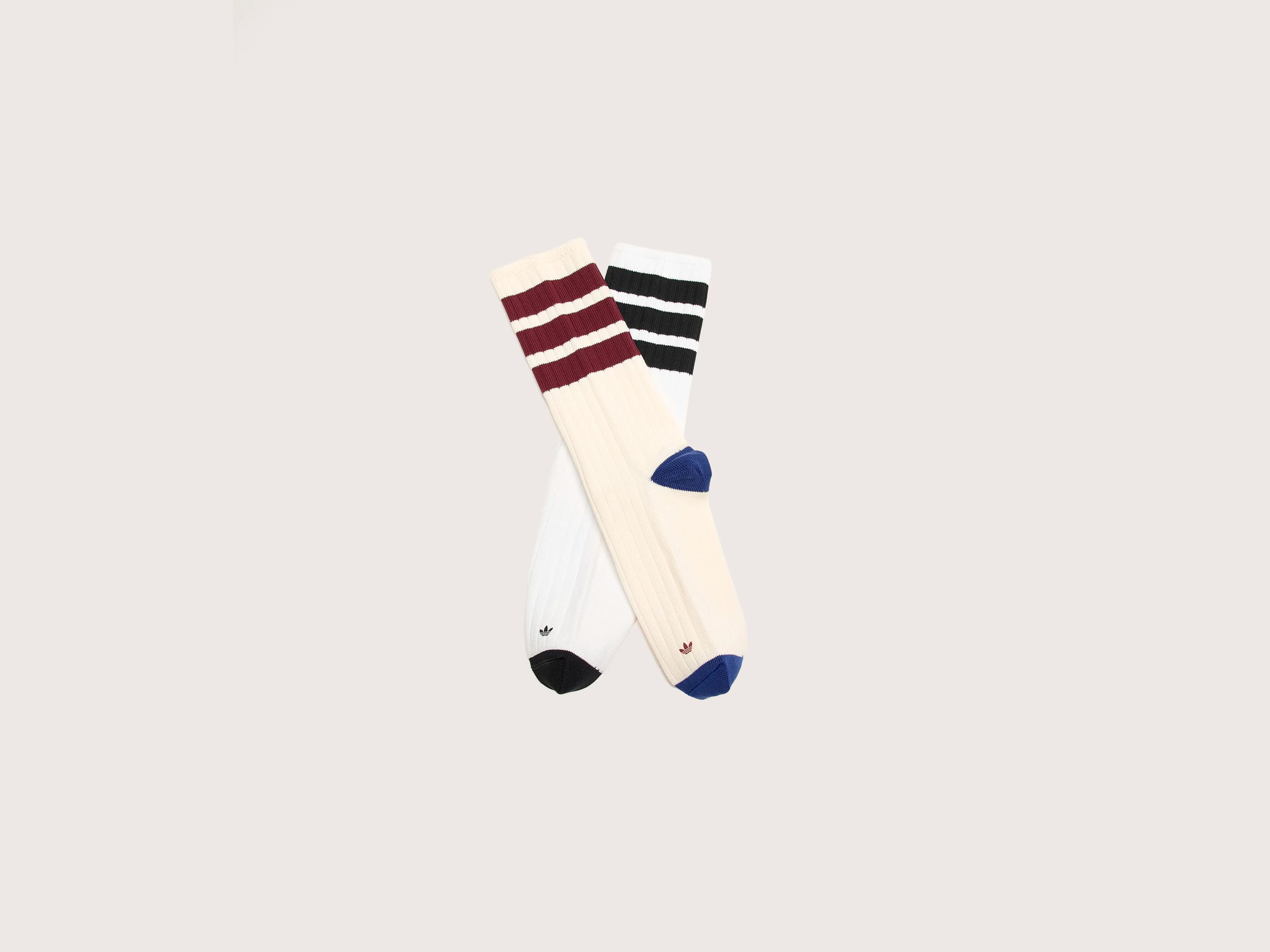 Premium Mid Crew Socks for Women (242 / W / WHITE)