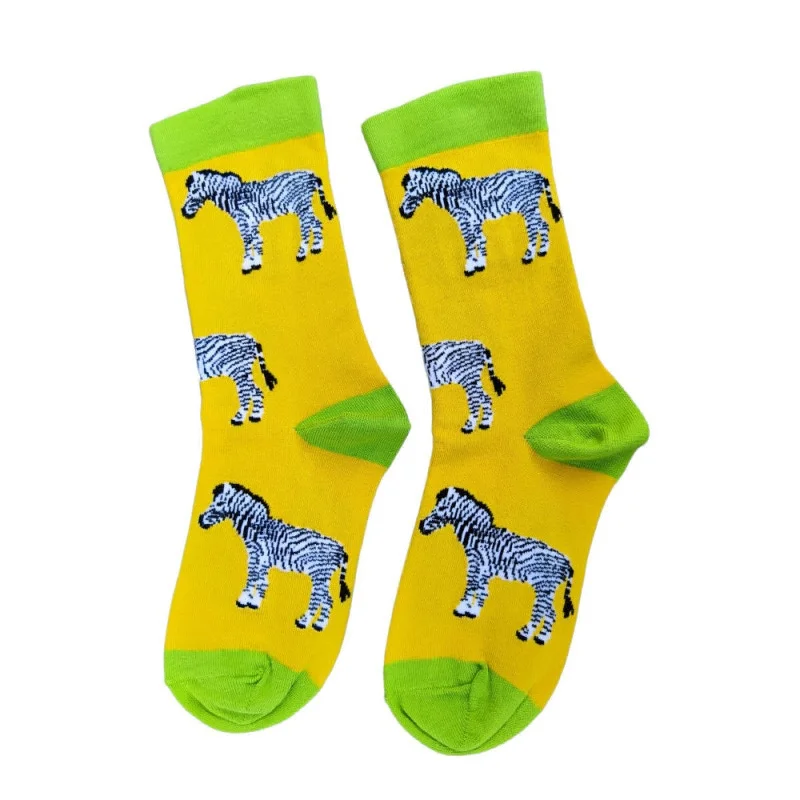 Zebra Bamboo Socks