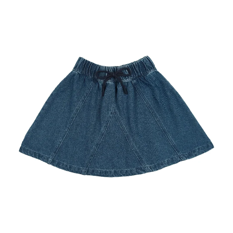 Analogie Denim Skirt - Blue