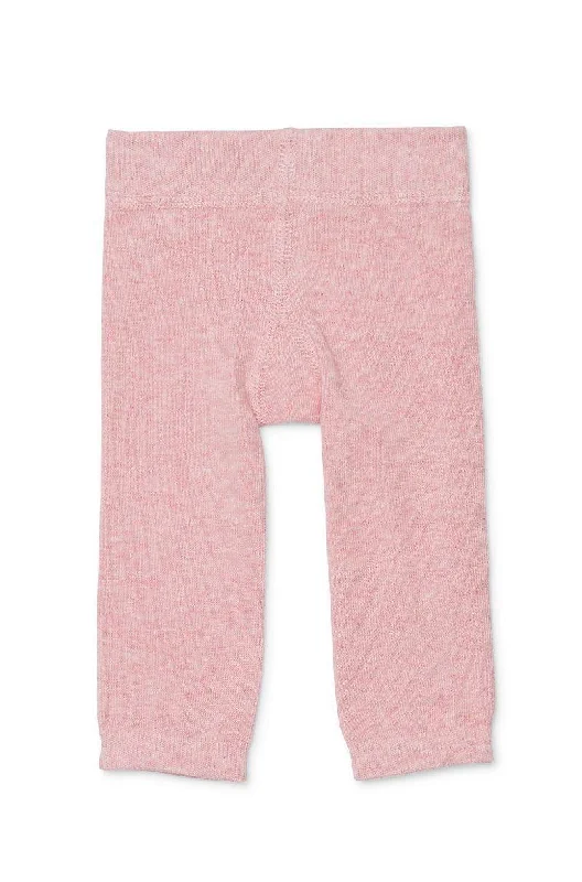 Marquise Girls Footless Tights - Pink Marle